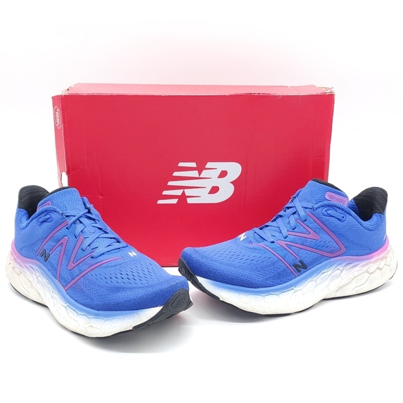 New Balance Women's Fresh Foam X More v4 Running Shoes Blue Size 10.5 MMORCH4 - Picture 1 of 12